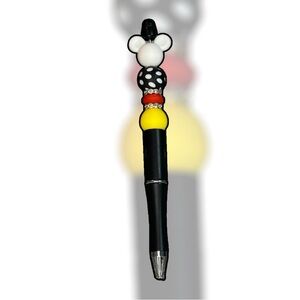 New Customized Handmade Mickey Themed Beaded Pen